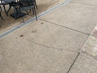 Pool Deck Crack