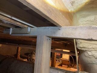 Support Beam Failing