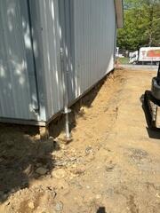 Helical Pier Before Installation