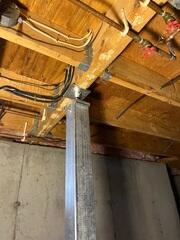 SmartJack Secured to Joist
