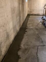 WaterGuard Concreted in Foundation Floor
