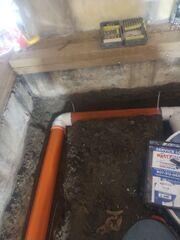 Our SmartPipe is a custom-designed drainage system made especially for dirt crawl spaces. It features a clog-resistant fabric, a wall flange for leaks, and can be installed in less than a day!