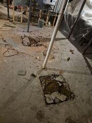 SmartJack Footing Concrete and Soil Removal