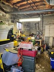 The floor in this picture had pools of water. Pools of water can lead to excess moisture, mold, and stains.