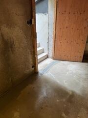 TrenchDrain Concreted Into Foundation