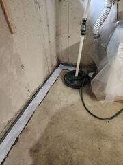 WaterGuard Tied into Existing Sump Pump
