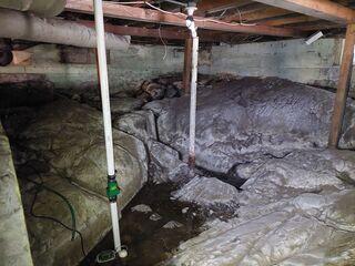 Wet Crawl Space