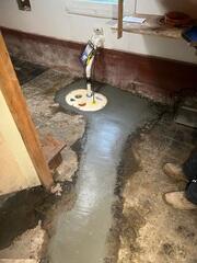 SuperSump Sump Pump Concreted