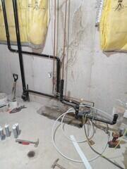 Wall crack repair with new sump in Stoney Creek, ON