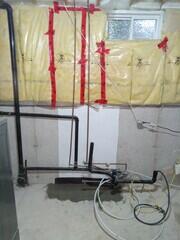 Insulation repaired
