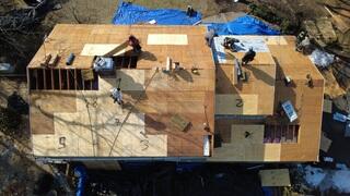 New Plywood Is Installed