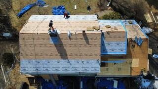 Underlayment Is Installed