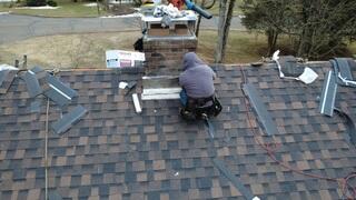 New Flashing for the Chimney