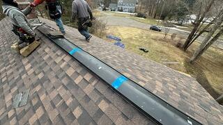 Ridge Vent Is Installed