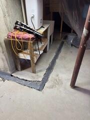 Perimeter Drainage Tied into Surface Drainage