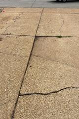 Unleveled Driveway