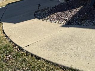 Sinking Sidewalk