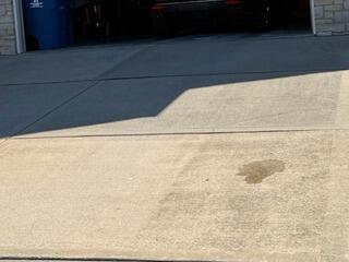 Unleveled Driveway