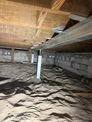 Permanent Crawl Space Stabilization Solution