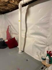 High-Level Radon Mitigation in 1960 Prospect Colonial Home