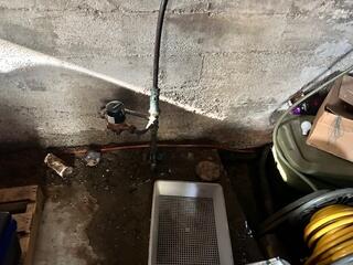 Before WaterGuard & TrenchDrain