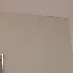 After noticing cracks forming in the walls, the homeowner realized it was time to call in a professional to inspect the foundation for potential structural problems.