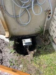 Complete Helical Pier Installation