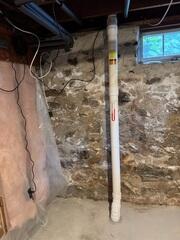 Radon Extraction Point