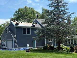 New Shingles Are Installed