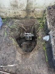 Complete Helical Pier Installation