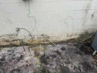Concealing Helical Piers