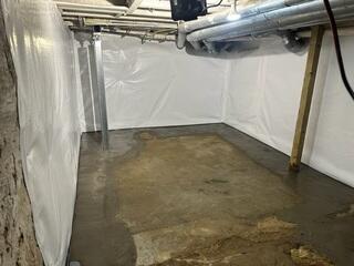 Waterproofed Basement