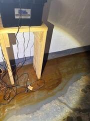Iron Ochre Effecting Basement in Northfield, OH