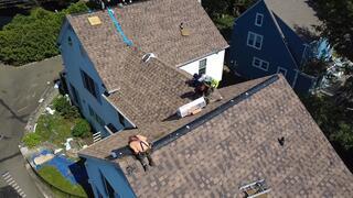 Ridge Vent Is Installed