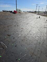The process of old shingle removal
