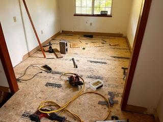 Installing New Subfloor