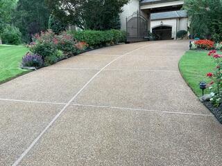 Concrete Driveway Restored