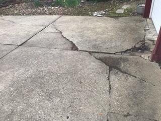 Sunken Driveway in Cincinnati, OH
