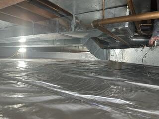 Transforming a Damp Crawl Space in Princeton, NJ