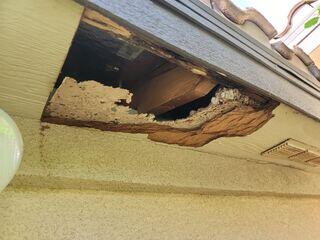 Seamless Soffit Repair, Lubbock, Texas