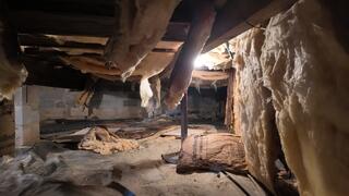 Musty Crawl Space in Hamersville, OH