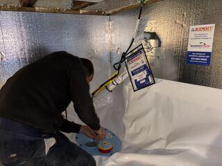 SmartSump Installation in Hamersville, OH