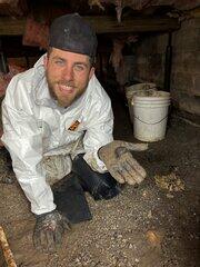 Salamander in Crawl Space in Hamersville, OH
