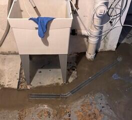 TrenchDrain Grated Basement Drain