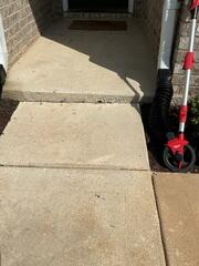 Concrete Step Uneven