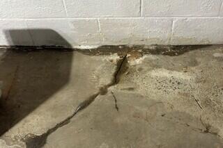 Waterproofing a Basement with the DryTrak System in Chester, NY