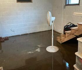 Basement Breakthrough in East Brady, PA