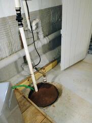 Old Sump Pump