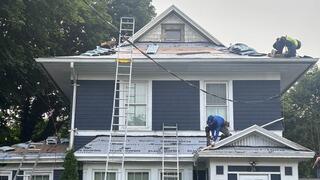 Underlayment Is Installed