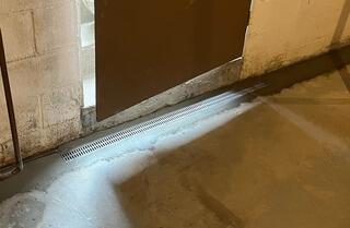 TrenchDrain Grated Basement Drain